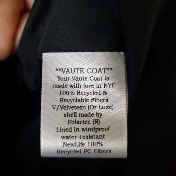 Vaute With Love Women Peacoat Windproof Jacket L - Picture 9 of 11